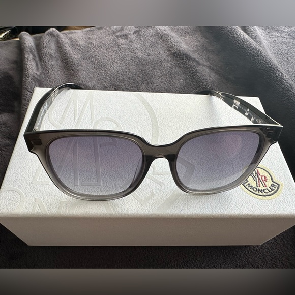 Moncler Sunglasses with Puffer Sleeve and Case